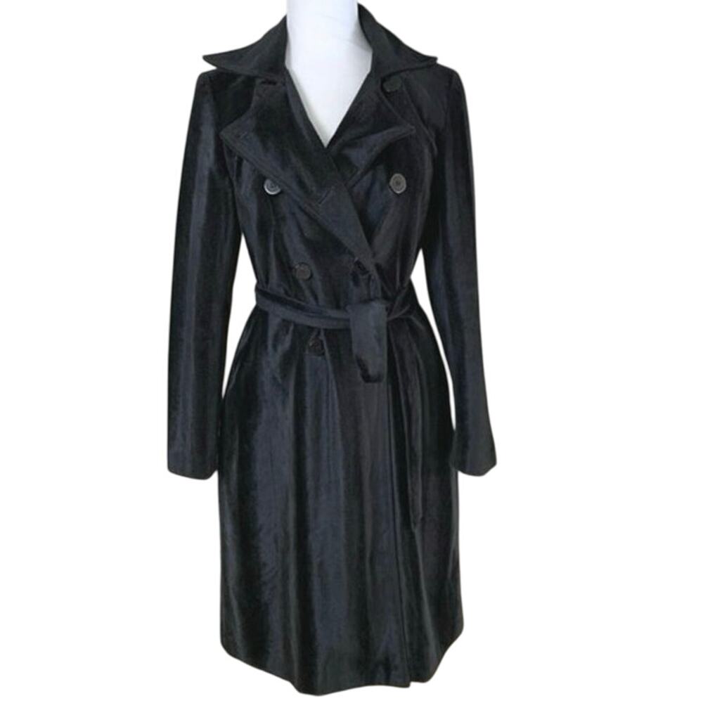 Guess Black Trench Coat